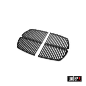Weber Ersatzteil Grillrost Set für Q 140-/ 1400 Serie Gusseisen emailliert 2 teilig Art.Nr. 66593