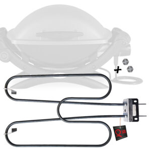 Weber Ersatzteil Heizelement Q 140 und Q 1400 mit Schrauben Art.Nr. 66631