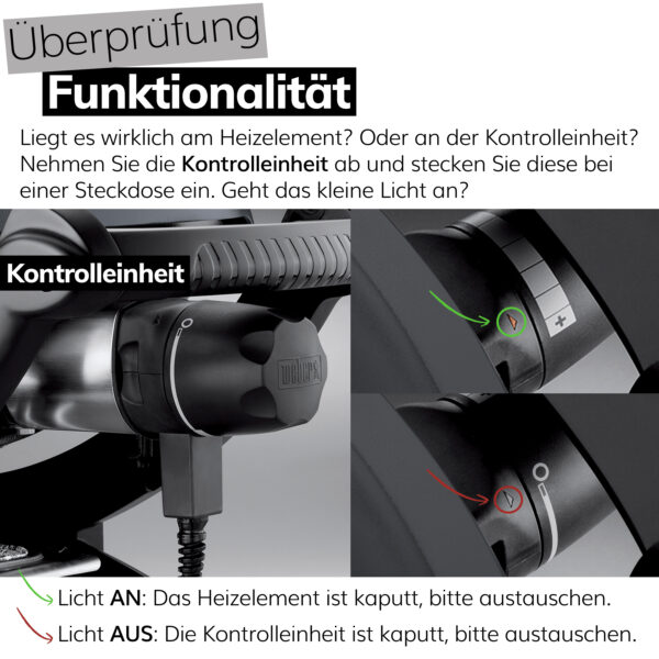 Weber Heizelement [Original Ersatzteil] für Elektrogrill Q 240 und 2400 66816 [1 Stück] mit Schrauben und deutscher Anleitung Weber Grill Zubehör Elektro Artikelnummer 66816 – Bild 5