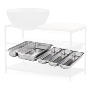 Höfats FIRE KITCHEN Edelstahlbehälter-Set (5-teilig) Art.Nr. 00764