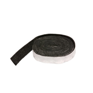 Selbstklebendes Dichtband aus hitzebeständigem Filz für Kamado-Grills, zum Abdichten zwischen Deckel und Korpus.