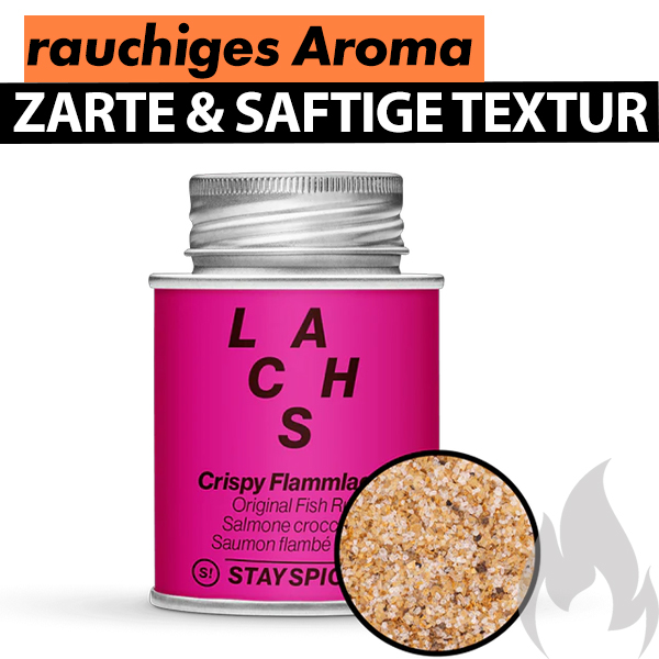Stay Spiced Gewürz Crispy Flammlachs, Original Fish Rub 170ml Art.Nr.62048xM – Bild 2