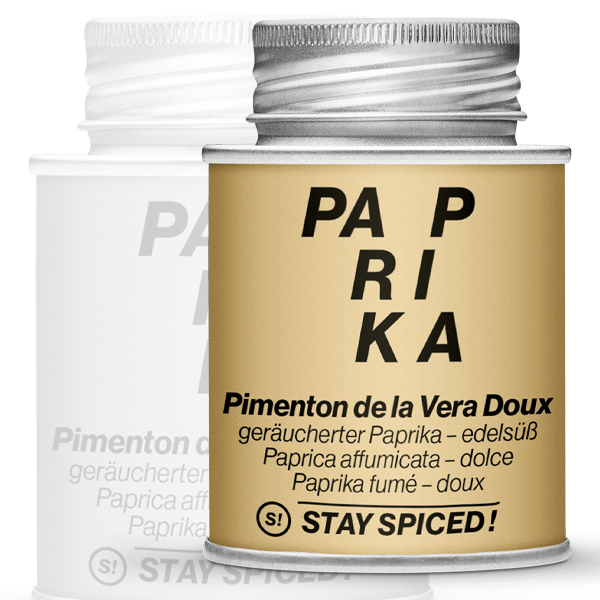 Stay Spiced Gewürz Paprika - geräuchert, edelsüß - 90g Schraubdose Art.Nr.: 50155xM