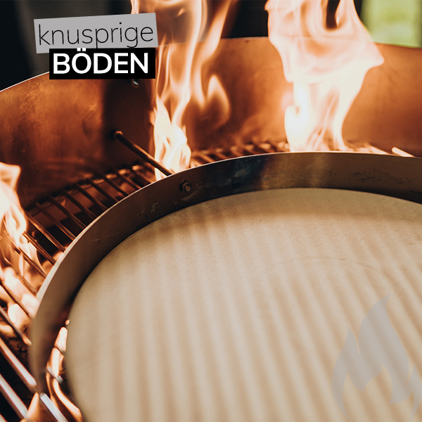 Moesta BBQ Zubehör Pizzastein mit Logo 36.5 cm rund Art.Nr. 10373 – Bild 3