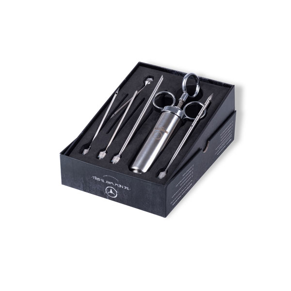 Moesta BBQ Zubehör Spritze Injektor No.1 mit 5 Nadeln Art.Nr. 10396 – Bild 2