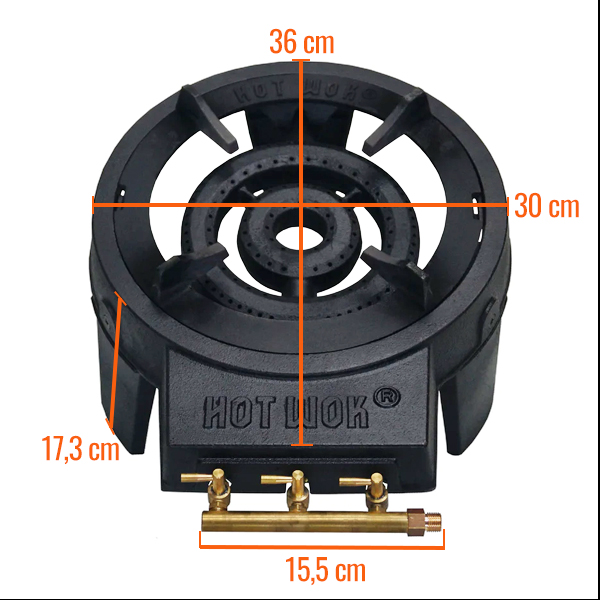 Hot Wok Pro 12 KW Nr. HW3812-CH