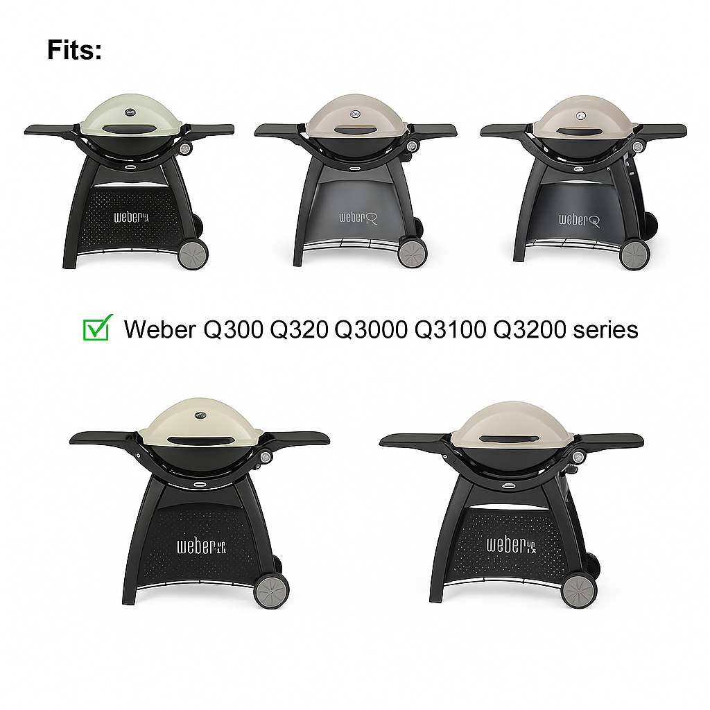 Weber Gasflaschenhalter mit Befestigungsgurt für Q300 Serie Art. Nr. 8463 – Bild 2