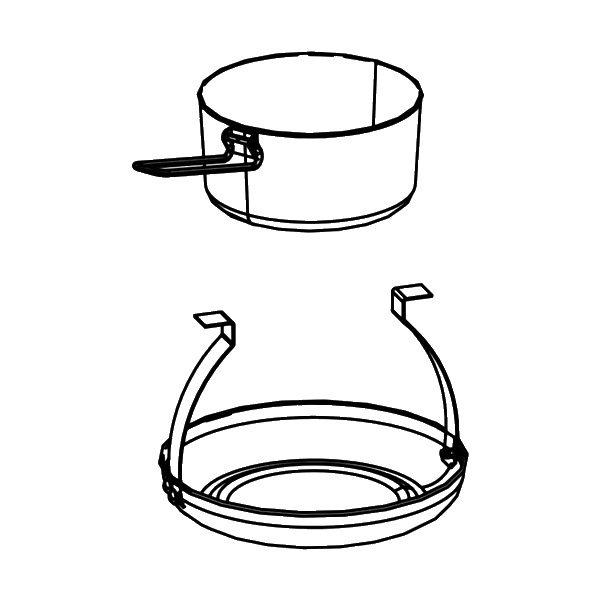 Outdoorchef Ersatzteil Fettauffangschalen Set 480 / 570 Art.Nr. 18.900.07 – Bild 2