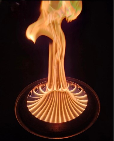 Flame Engine Feuerschale rauchfrei Little Buddy Silver Edelstahl Tischfeuer 13cm Art.Nr. FELBSILV13 – Bild 9