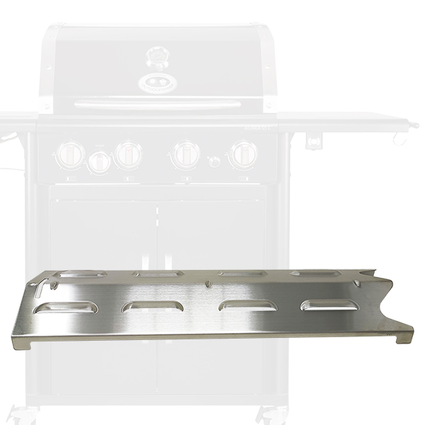 Outdoorchef Ersatzteil Flammabdeckung Edelstahl für Australia Line, Canberra, Perth, Oakland Art.Nr. 18.601.02