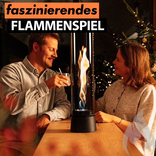 Höfats Tischfeuer Spin Air 1200 All Black Art.Nr. 00977 – Bild 2