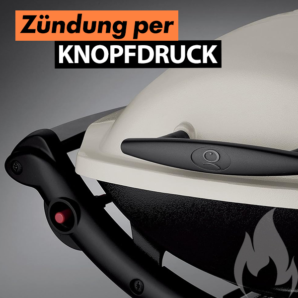 Weber Gasgrill Q 1000 Titan Art. Nr. 50060079 – Bild 5