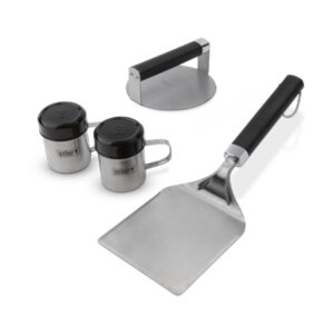 Weber Zubehör Plancha Smashed Burger Set, 5-teilig Art. Nr. 3401364