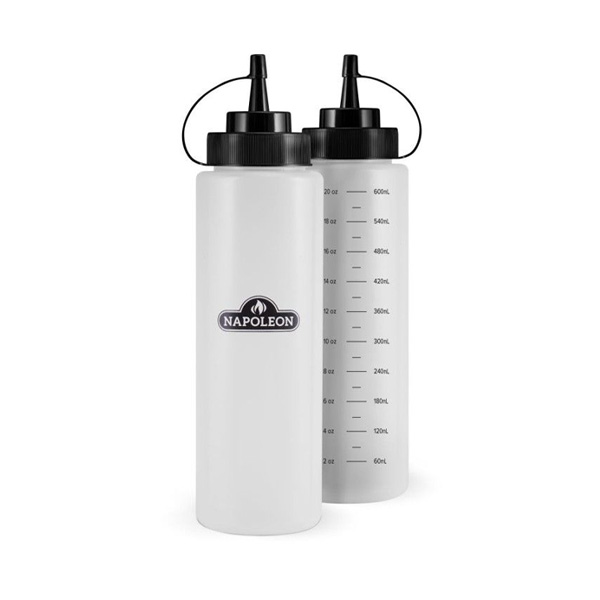 Napoleon Zubehör Quetschflaschen aus Kunststoff 2er Set 600ml Art.Nr. GACP004