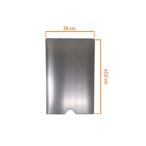 Weber Ersatzteil Deckel Seitenbrenner edelstahl für Summit Seitenkocher Art.Nr. 66463