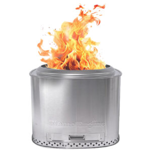 Flame Engine Square Buddy Feuerschale Edelstahl 50 cm viereckig rauchfrei Art.Nr. FEB50SQ