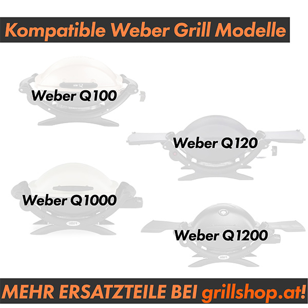 Weber Ersatzteil Brenner für Q100 Q1000 Q120 Q1200 Serie Art.Nr. GS011 / 66599 – Bild 4