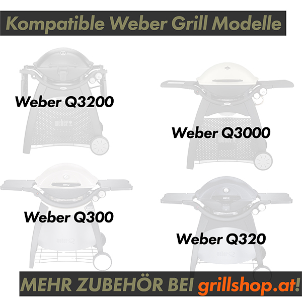 grillshop.at Weber Ersatzteil Brenner für Q300 Q3200 Q3000 Q320 aus Edelstahl Art.Nr. GS010 / 66612 – Bild 4