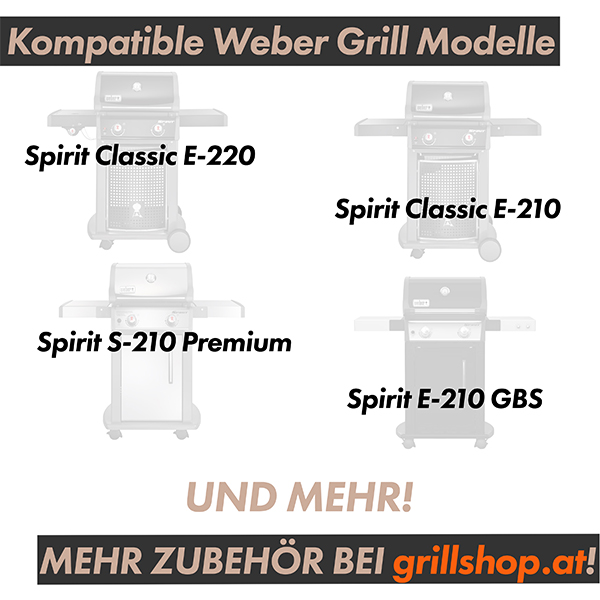 grillshop.at Weber Ersatzteil Flavorizer Bars aus Edelstahl für Spirit 200er Serie Art.Nr. GS023 – Bild 3