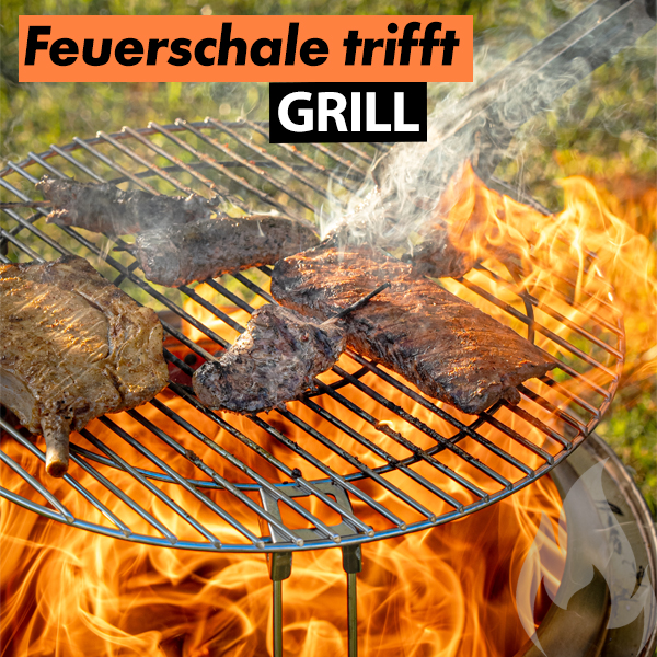 Flame Engine Einsatz für Grillrost (separat erhältlich) - Wendbare Gusseisen Platte Art.Nr. FECIPLATE – Bild 4