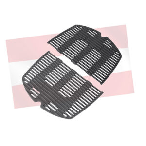 grillshop.at Zubehör Weber Q300/Q3000 Serie Grillrost Gusseisen porzellanemailliert 2-teilig Art.Nr. GS029 / 7646