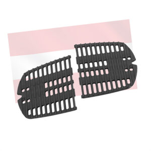 grillshop.at Zubehör Weber Q100/Q1000 Serie Grillrost Gusseisen porzellanemailliert 2-teilig Art.Nr. GS030 / 7644