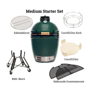 Big Green Egg Keramikgrill Medium Starter Set 2026  Art.Nr. AMHD50_2