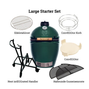 Big Green Egg LARGE Starter-Set 2026 Art.Nr. ALHD4