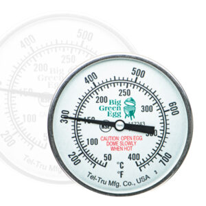 Big Green Egg Ersatzteil Tel-Tru Thermometer 8 cm 2XL / XL / L Art.Nr. 117250