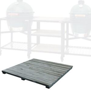 Big Green Egg Zubehör Einsatz aus Distressed Akazienholz grau Art.Nr. 120267