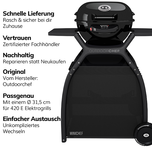 Outdoorchef Ersatzteil Heizelement für Elektrogrill Heizschlange Art.Nr. 18.540.09 – Bild 4
