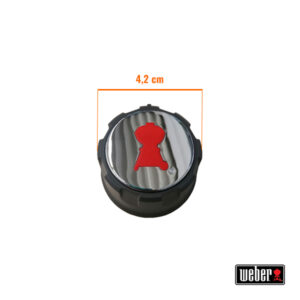 Weber Ersatzteil Drehknopf Seitenkocher für Spirit 200 und 300 Art.Nr. 69854