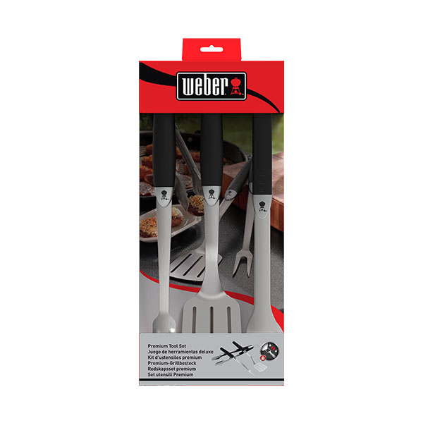 Weber Zubehör Grillbesteck 3-Teilig Nr. 6630
