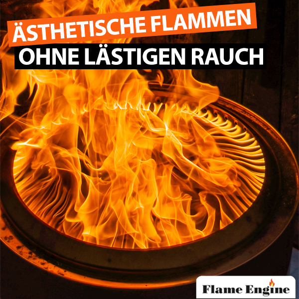 Flame Engine Feuerschale rauchfrei Little Buddy Silver Edelstahl Tischfeuer 13cm Art.Nr. FELBSILV13 – Bild 8