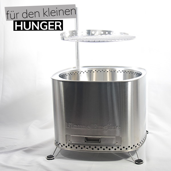 Flame Engine Buddy Square Griller-Set für Feuerschale Edelstahl 50 cm viereckig Art.Nr. FEB50SQCGK – Bild 4