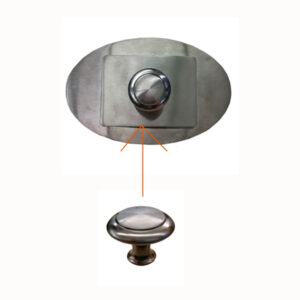 Monolith Ersatzteil Knopf für Räucherklappe Classic - LeChef Art.Nr. 201068-C/L