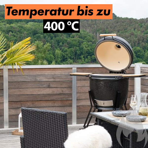 Outdoorchef Keramikgrill BBQ EGG 460 Art.Nr. 18.125.45 – Bild 3