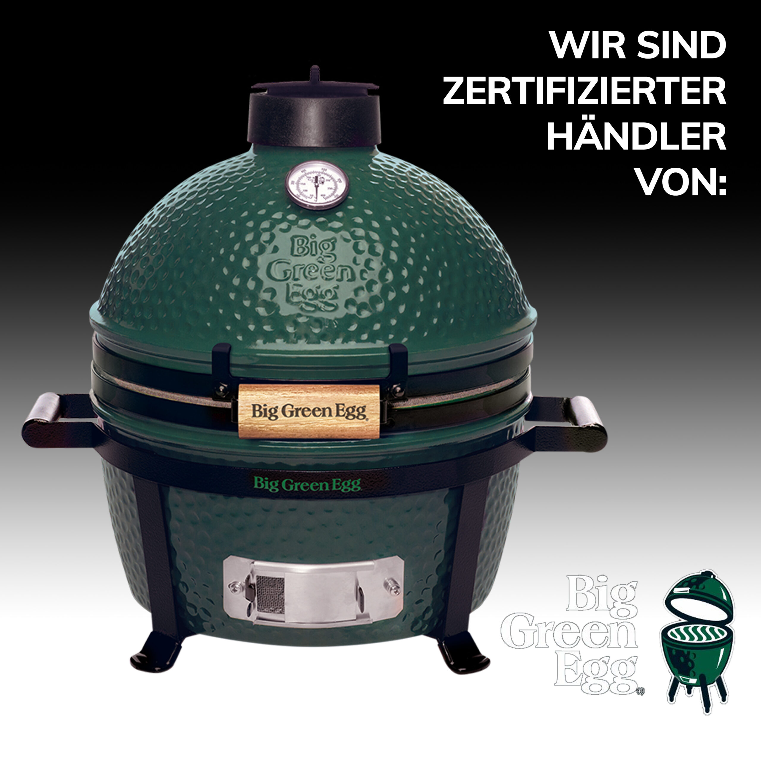 Big Green Egg MiniMax Keramikgrill EGGtastischer Starter Deal mit Big Green Egg Grill Zubehör Mini Kamado mit Kohle, ConvEGGtor, Ascheschieber und Looftlighter Big Green Egg Artikelnummer AMXHD3 – Bild 5