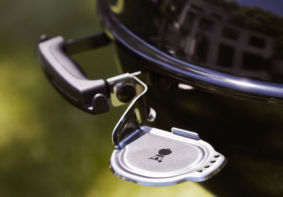 Weber Master Touch Holzkohlegrill WM Paket E-5750 BLK Art. Nr. 14701004 mit Abdeckhaube und BBQ Thermometer – Bild 5