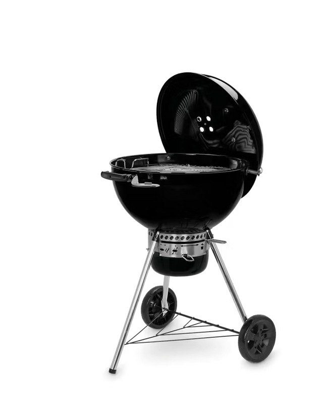 Weber Master Touch Holzkohlegrill WM Paket E-5750 BLK Art. Nr. 14701004 mit Abdeckhaube und BBQ Thermometer – Bild 2