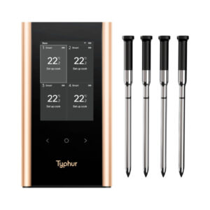 Typhur Grillthermometer Sync Gold Quad SUB 1-GHZ 4 Probes Art.Nr. 610123