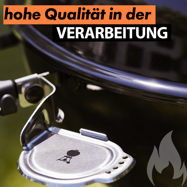 Weber Master Touch Holzkohlegrill E-5750 BLK Art.Nr.14701004 inkl. Weber´s Buch Holzkohle – Bild 4